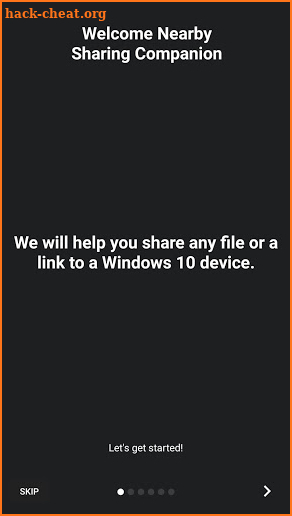Nearby Share Companion For Windows 10 screenshot