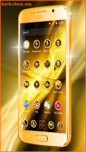 Neat Luxury Gold Theme screenshot