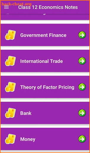 NEB Class 12 Economics Notes Offline screenshot