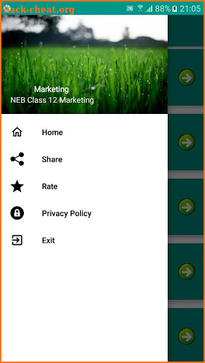 NEB Class 12 Marketing Notes Offline screenshot