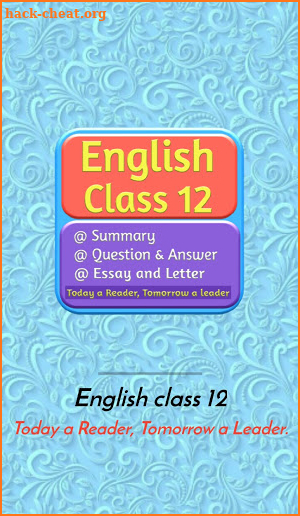 NEB English Class 12 Notes screenshot