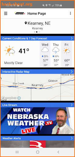 Nebraska Weather TV screenshot
