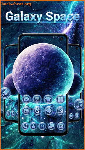 Nebula Galaxy Themes Live Wallpapers screenshot