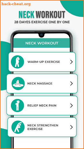 Neck Pain Relief Workout screenshot