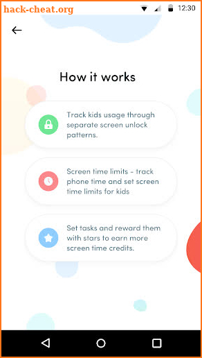 Neev - Kids mode & Screen time for Parents' phone screenshot