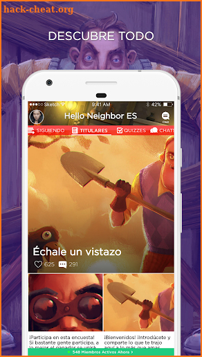 Neighbor Amino para Hello Neighbor en Español screenshot