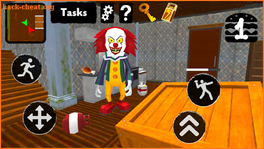 Neighbor Clown. Scary Escape 3D screenshot