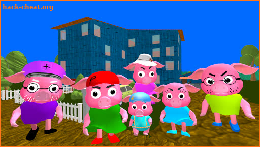 Neighbor Piggy. Obby Family Escape 3D screenshot