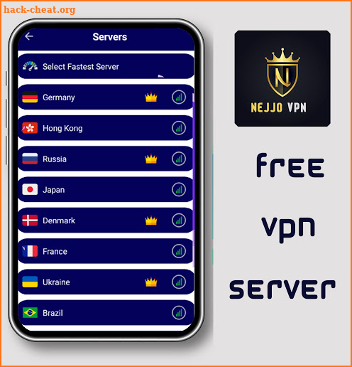 Nejjo Vpn - Speed And Free screenshot