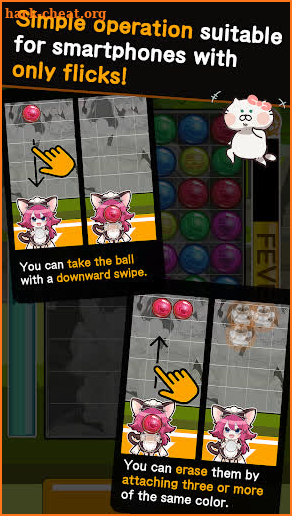 Neko Pazu:Cat waitress cafe training puzzle game. screenshot
