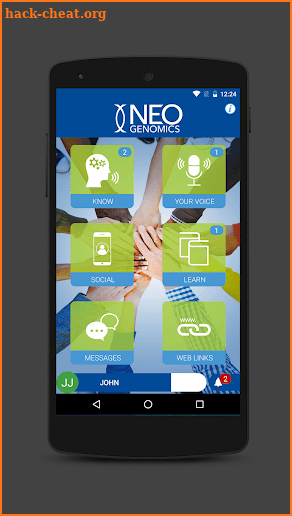 NeoGenomics App screenshot