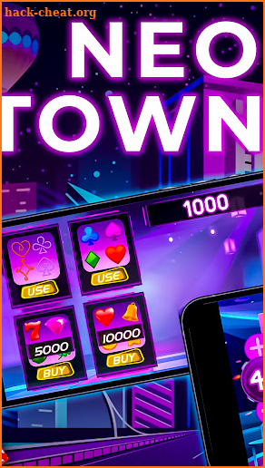 Neon 1х town-slot screenshot