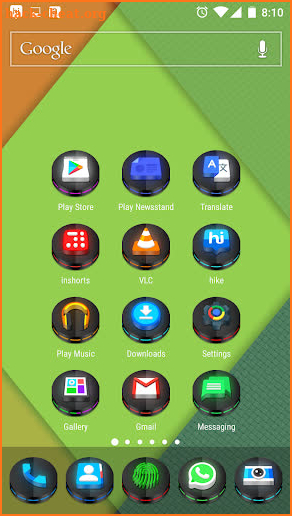 Neon 3D icon Pack screenshot