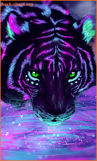 Neon Animal HD Wallpaper Background screenshot