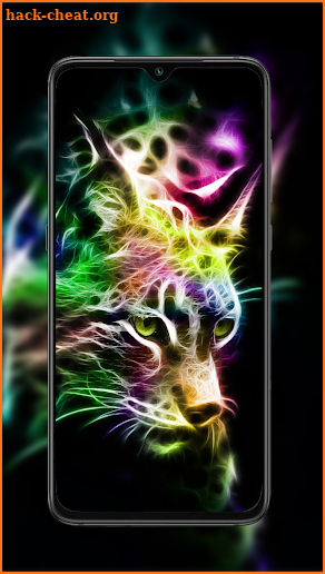 Neon Animal Wallpaper screenshot