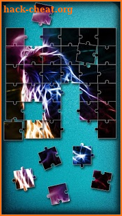 Neon Animals Jigsaw Puzzle screenshot