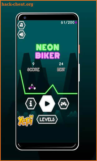 Neon Biker- New Bike Racing|| Real bike Stunt Game screenshot