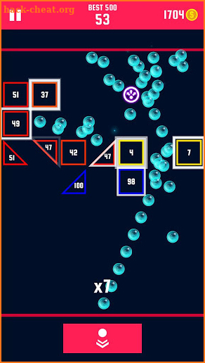 Neon Block Blast: Retro Brick Breaker Games screenshot