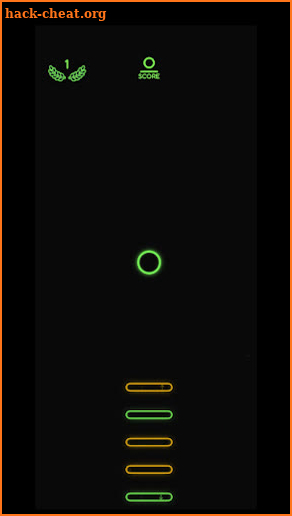 Neon Bouncing Ball - Neon Jump screenshot