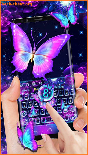 Neon Butterfly screenshot