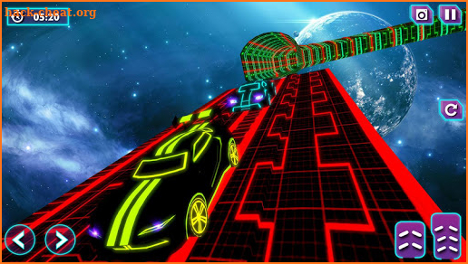 Neon Car Racing Game 2018 – High Speed Rider screenshot