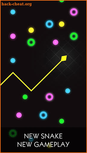 Neon Color Snake - Avoid Blocks, slither faster! screenshot