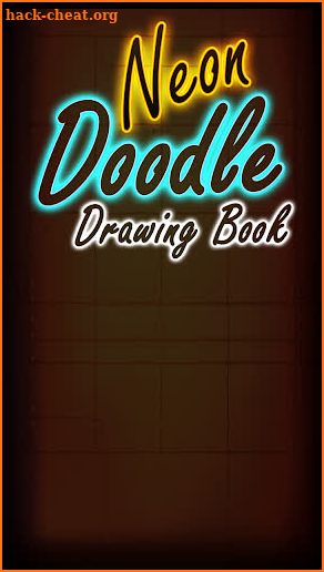 Neon Doodle Drawing Book screenshot