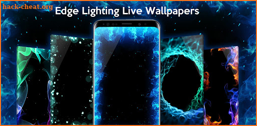 Neon Edge Lighting Live Wallpapers screenshot