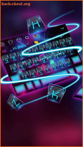 Neon Electro Music Keyboard screenshot