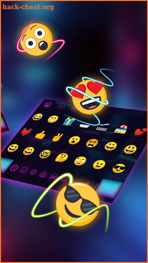 Neon Electro Music Keyboard screenshot