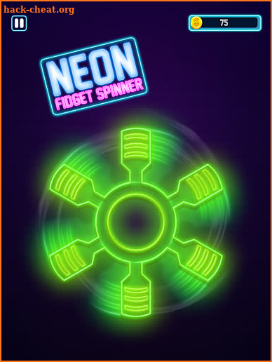 Neon Fidget Hand Spinner screenshot