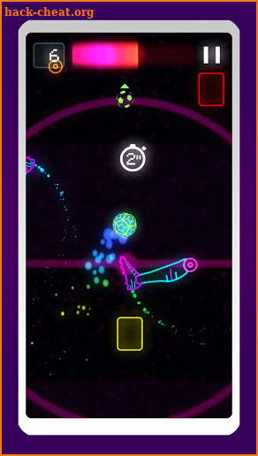 Neon Flick Soccer - Free Kick Game screenshot