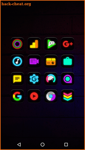 Neon Glow - Icon Pack screenshot