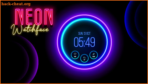 Neon Glow Watch Faces screenshot