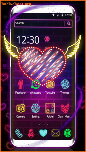 Neon Heart screenshot
