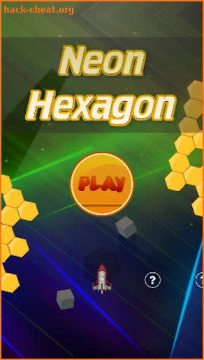 Neon Hexagon screenshot