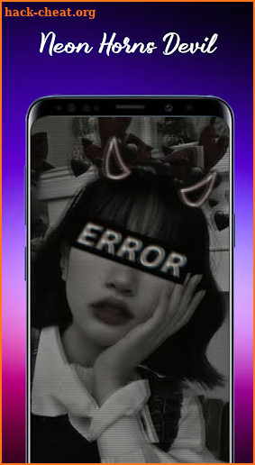 Neon Horns Devil Error screenshot