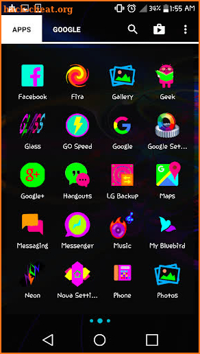 Neon Icon Pack screenshot