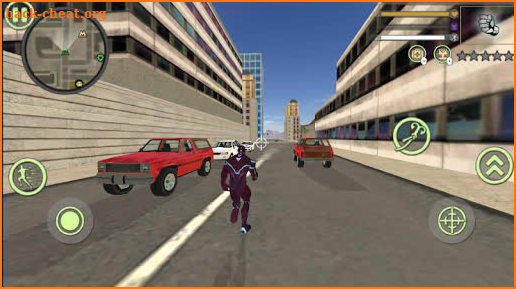 Neon Iron Stickman Rope Hero Gangstar Crime screenshot