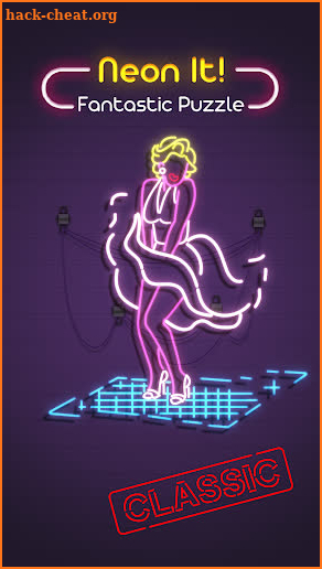 Neon It! - 3D Light Art Puzzle screenshot