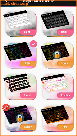 Neon Keyboard screenshot