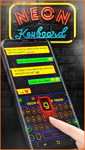 Neon Keyboard screenshot
