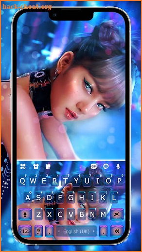 Neon Kpop Girl Themes screenshot