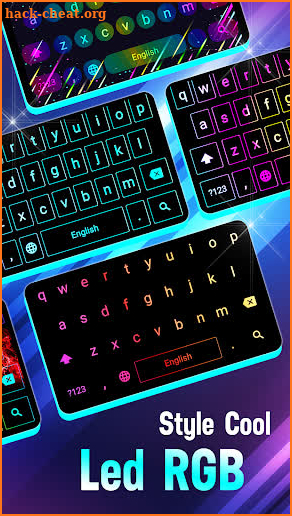 Neon LED Keyboard screenshot