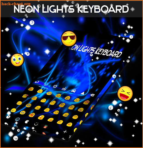 Neon Lights Keyboard screenshot
