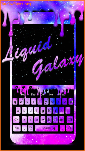Neon Liquid Galaxy Keyboard screenshot