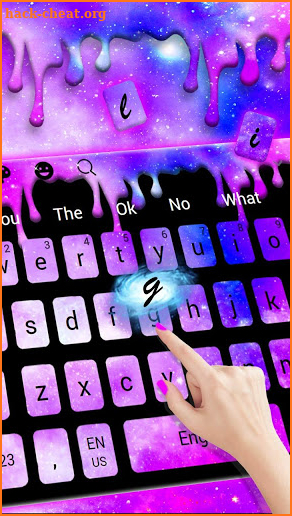 Neon Liquid Galaxy Keyboard screenshot