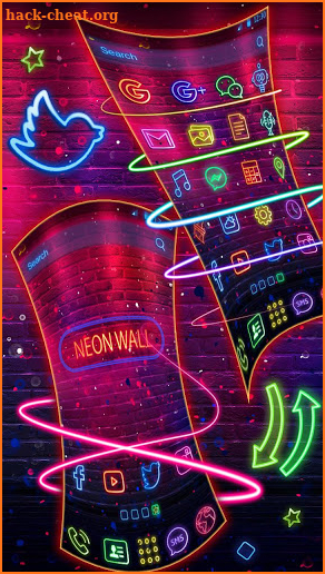 Neon Night Bar Themes HD Wallpapers screenshot