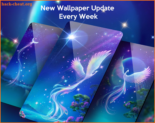 Neon Phoenix Live Wallpaper & Launcher Themes screenshot