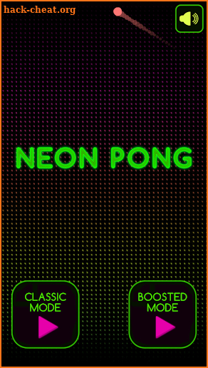 Neon Pong screenshot